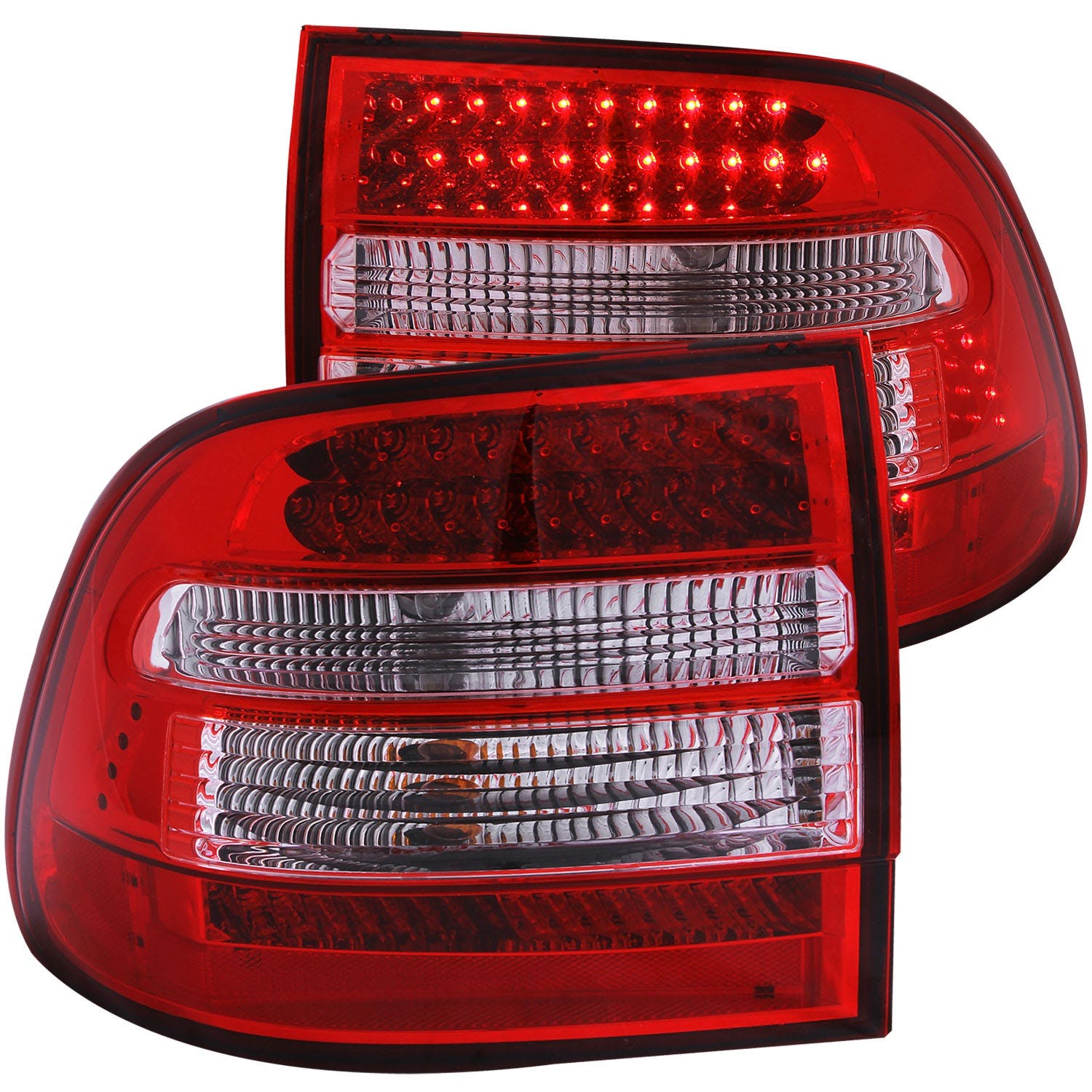 AnzoUSA 321170 LED Taillights Red/Clear
