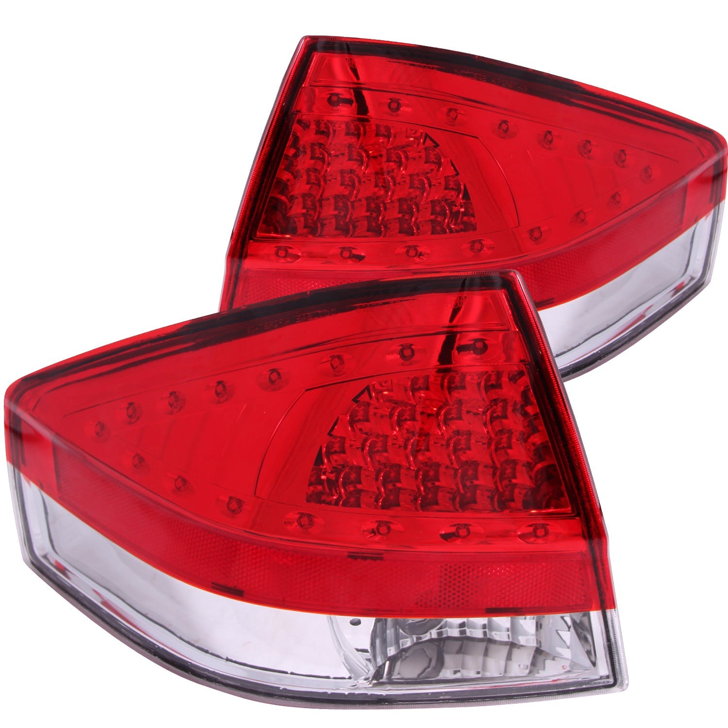 AnzoUSA 321197 LED Taillights Red/Clear