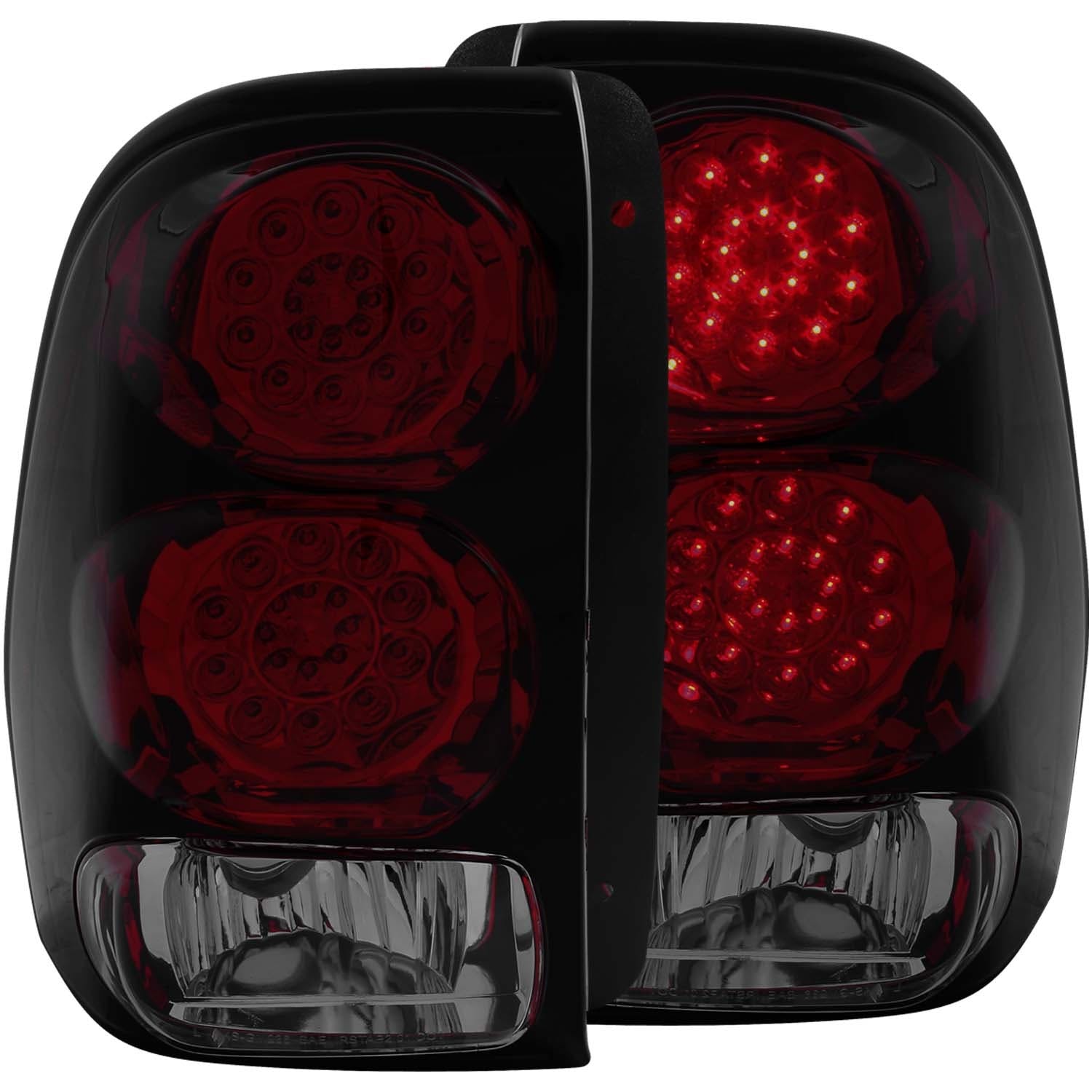 AnzoUSA 321225 LED Taillights Red/Smoke