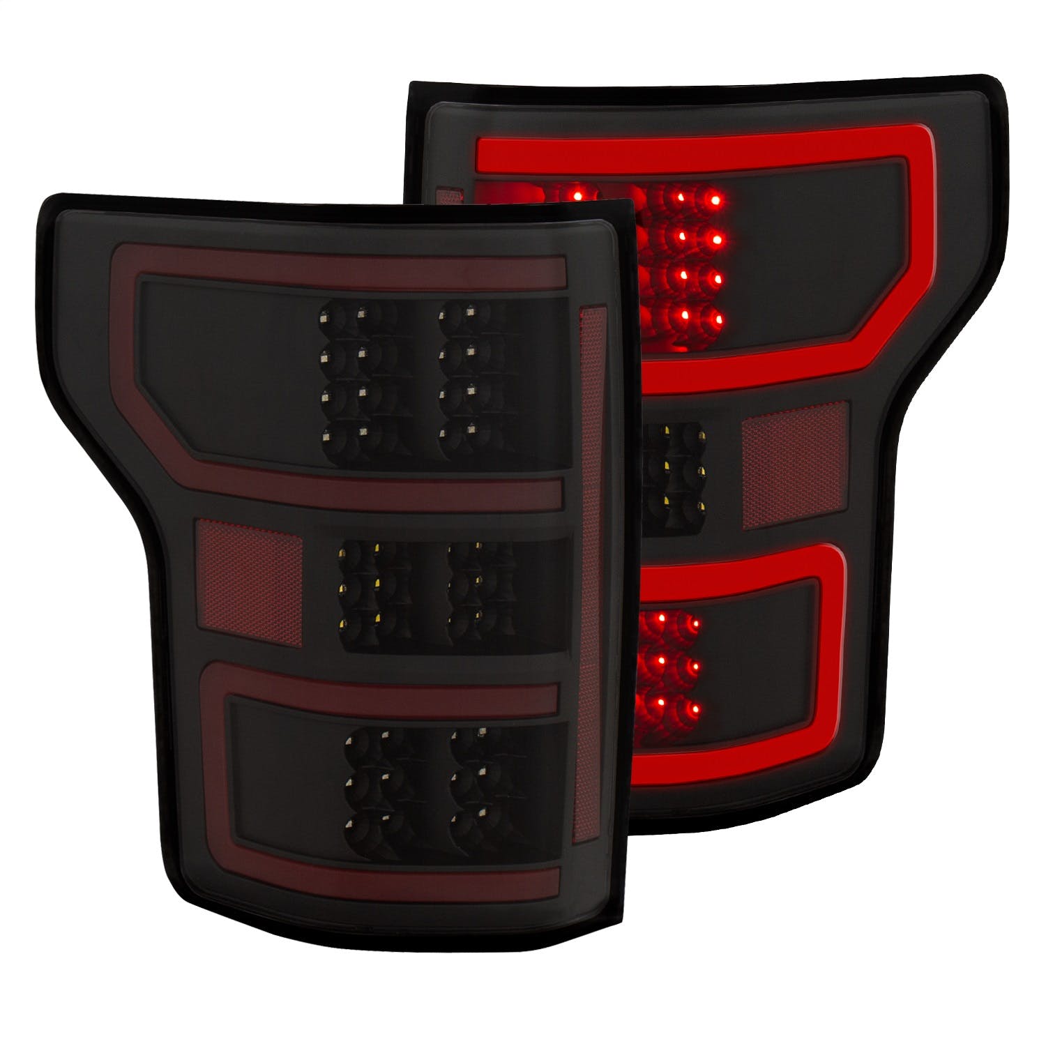 AnzoUSA 321338 LED Taillights Black