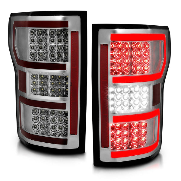 AnzoUSA 321340 LED Taillights Chrome