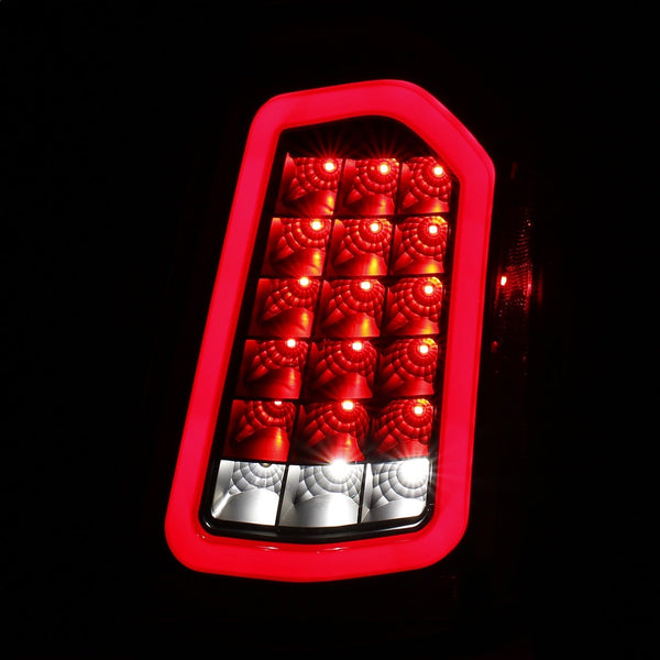 AnzoUSA 321343 LED Taillights Black with Sequential