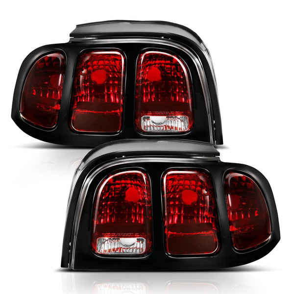 AnzoUSA 321350 Taillight Dark Red Lens (OE Style)