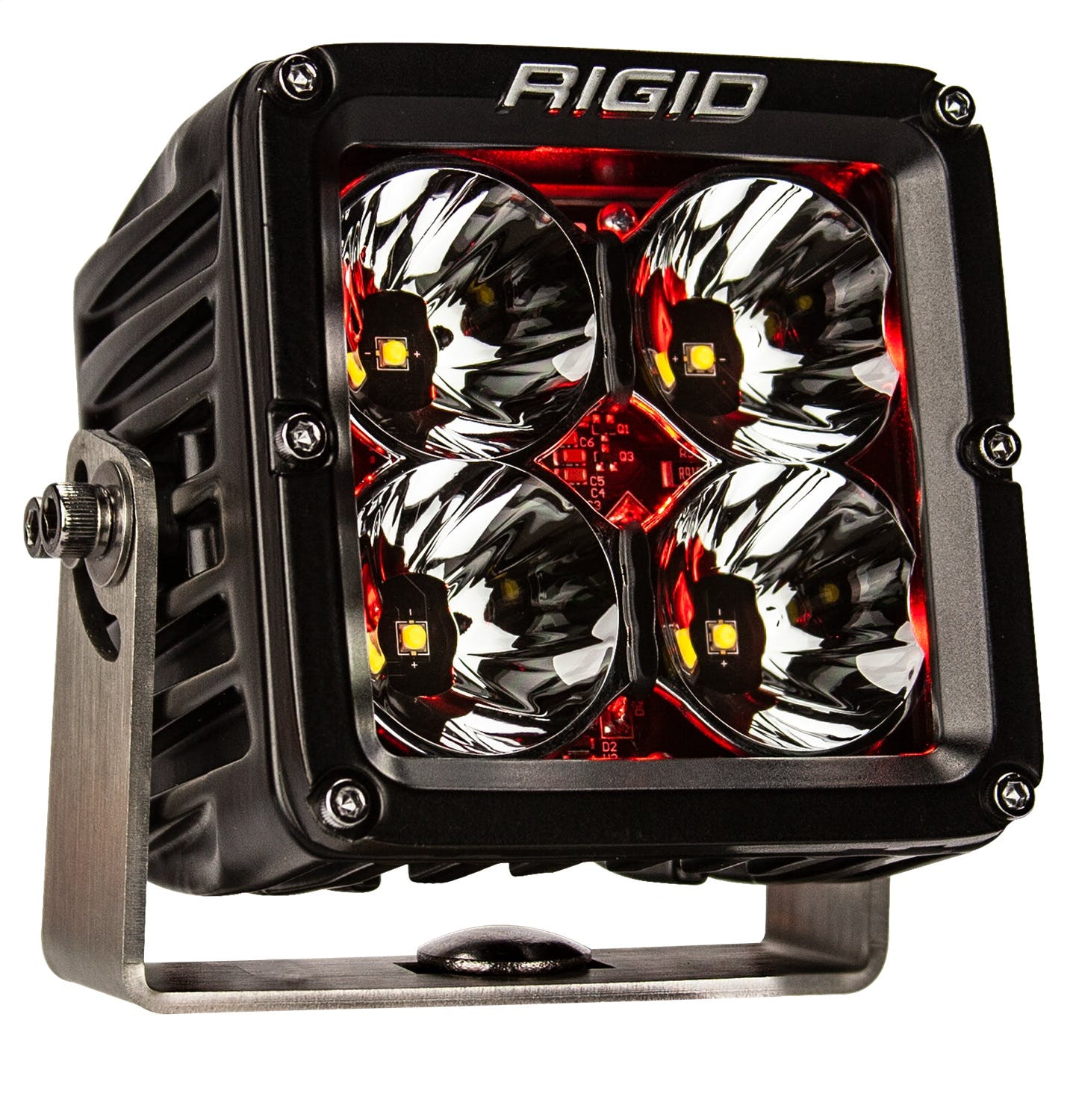 RIGID Industries 32203 Radiance Pod XL Red Backlight , Pair
