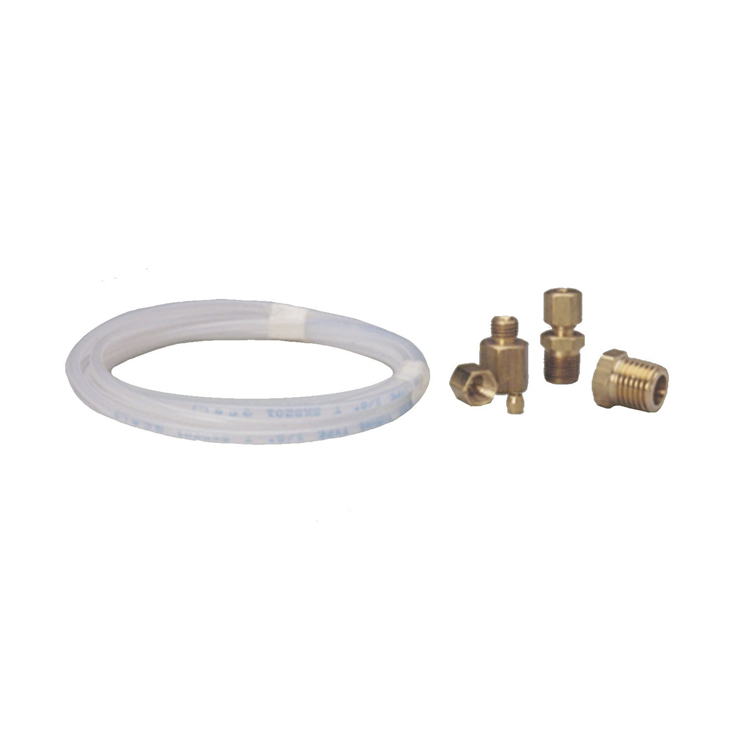 AutoMeter Products 3226 TUBING; NYLON; 1/8in.; 12FT. LENGTH; INCL. 1/8in. NPTF BRASS COMPRESSION FITTING