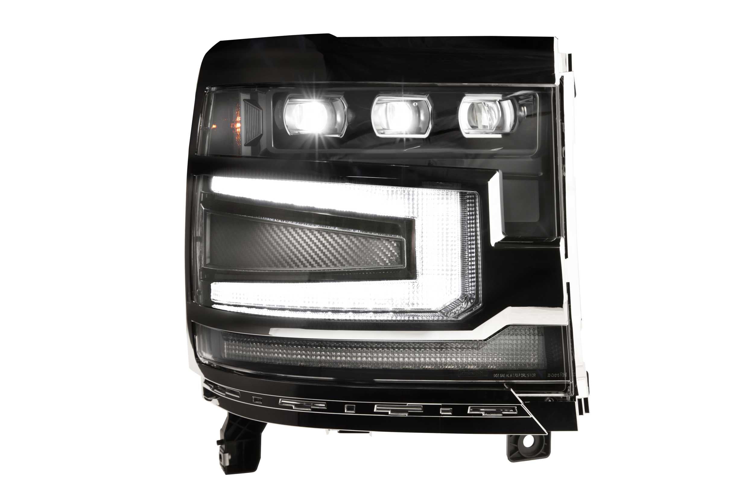 Morimoto XB LED Headlights: Chevrolet Silverado 1500 (16-18) (Pair / ASM) LF542-ASM