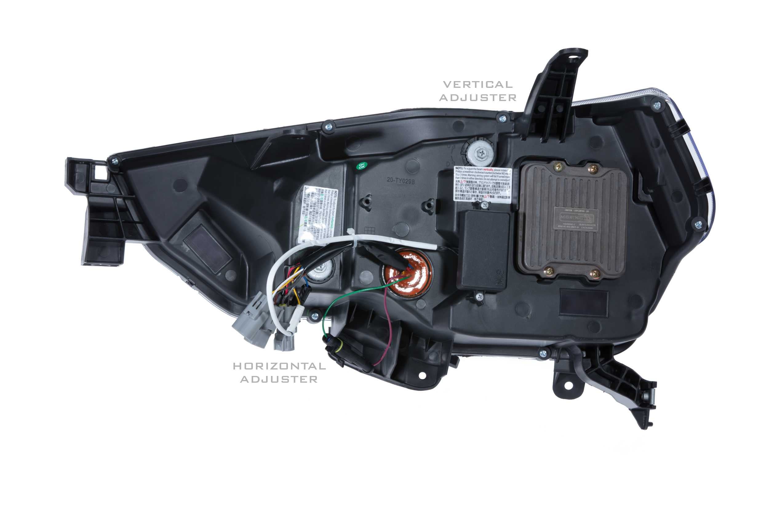 Morimoto XB Adapters: Toyota 4Runner XB 2021-2023 OE LED  (Pair / OEM LED Low / Halogen High) LF531H-2