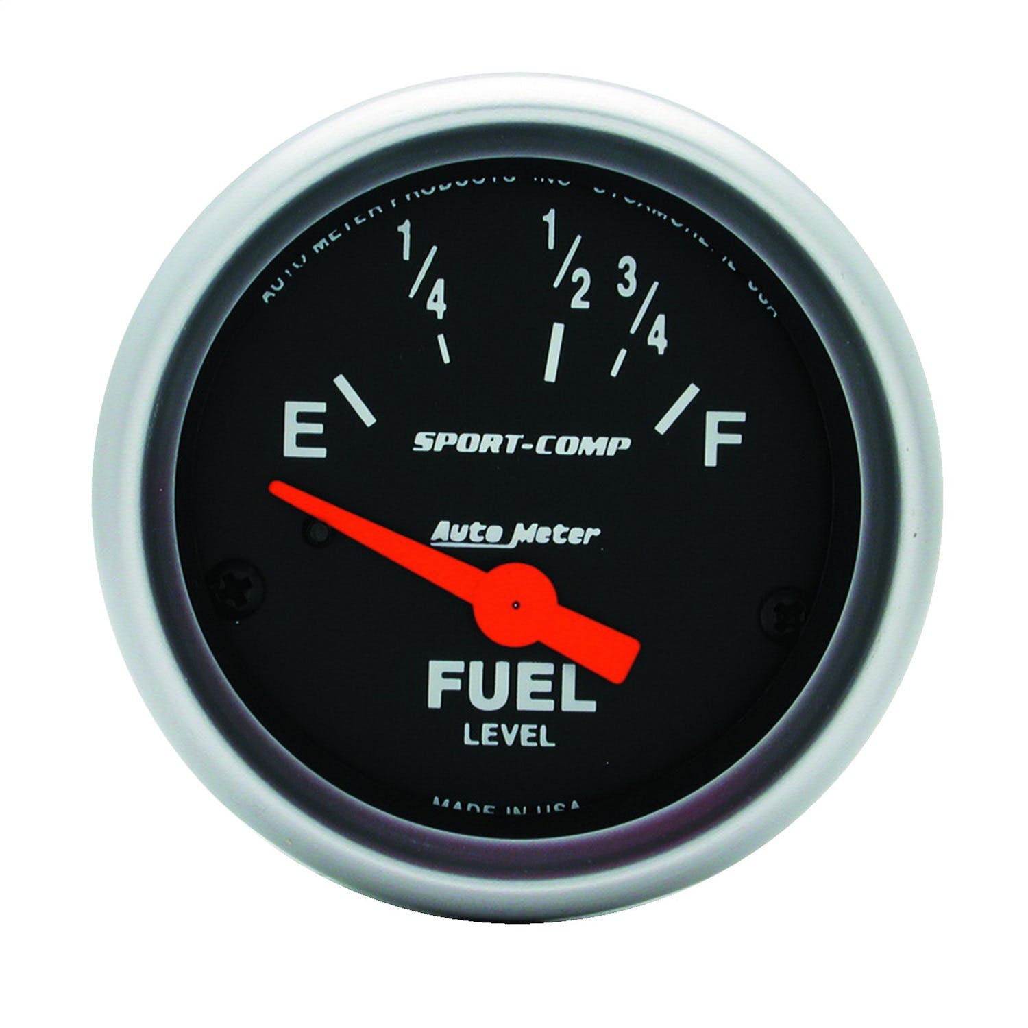 AutoMeter Products 3319 Fuel Level Gauge, 2 1/16, 73?E TO 10?F Electric Sport Comp