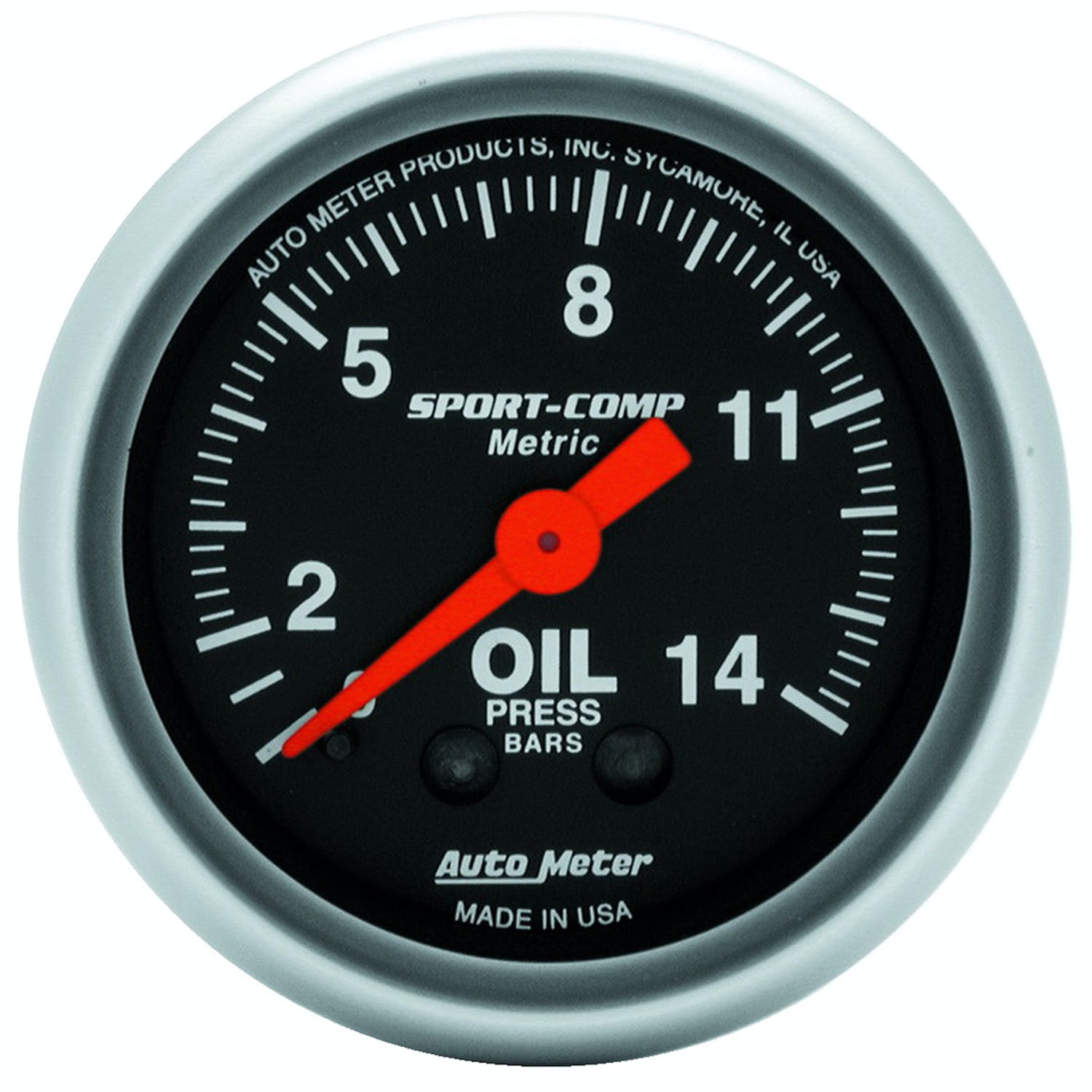 AutoMeter Products 3322-J Oil Press 0-14 Kg/Cm2