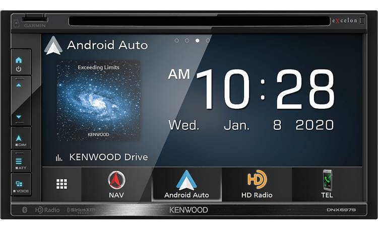 Kenwood Excelon DNX697S 6.8 in. Navigation DVD Receiver with Bluetooth & HD Radio