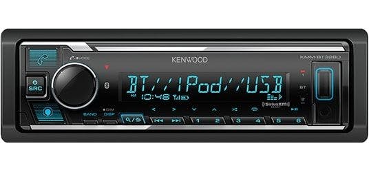 Kenwood KMM-BT328U Mechless Digital Media Receiver W.BT/USB/AUX/AMAZON ALEXA/Sirius XM Ready