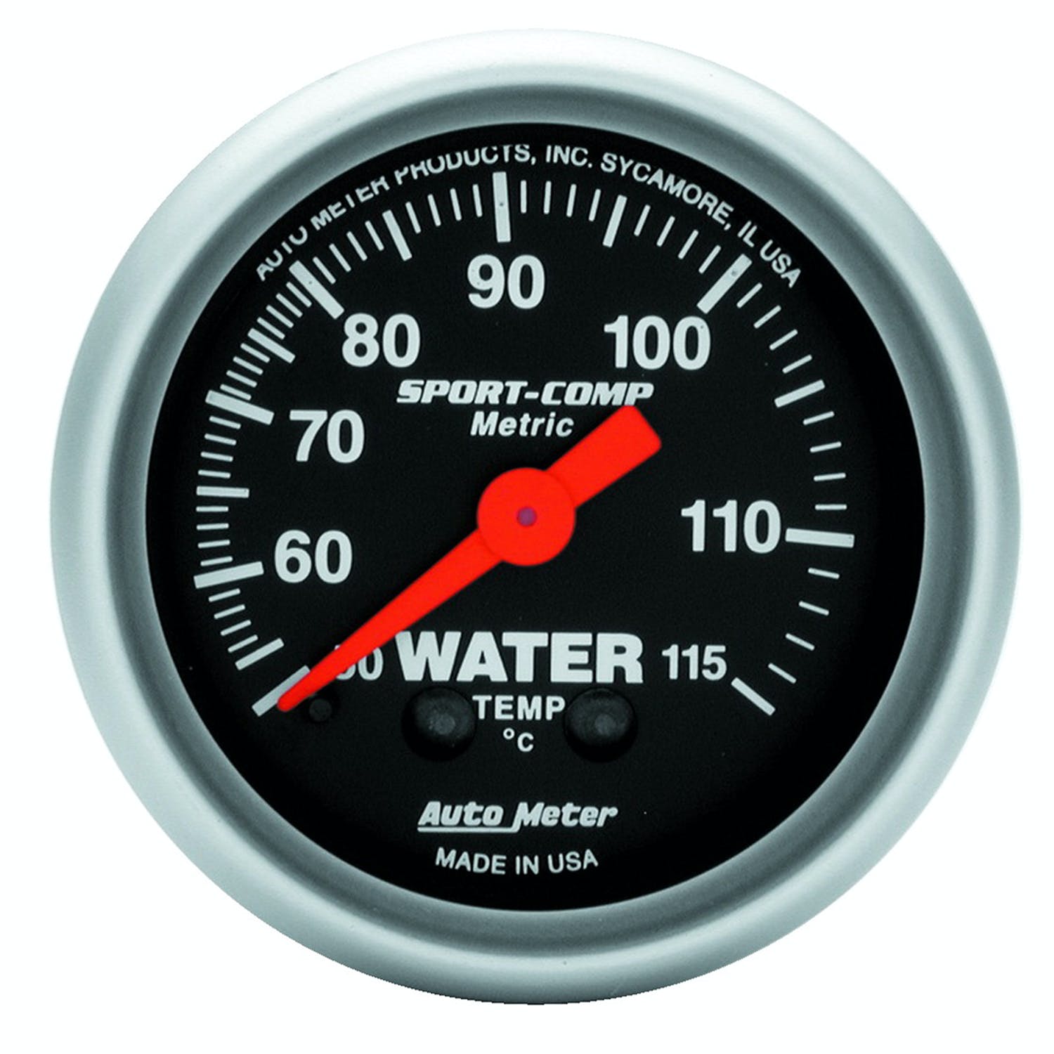 AutoMeter Products 3332-M Water Temp 50-115 C