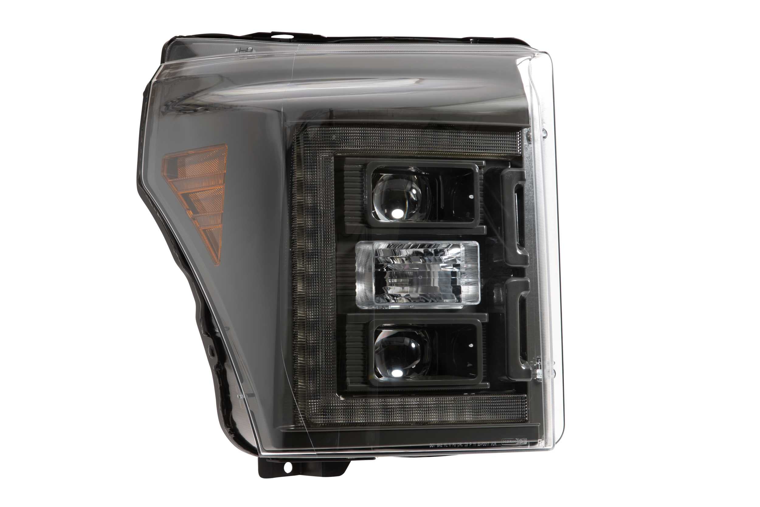 Morimoto XB Hybrid LED Headlights: Ford Super Duty (11-16) (Pair / ASM) LF553