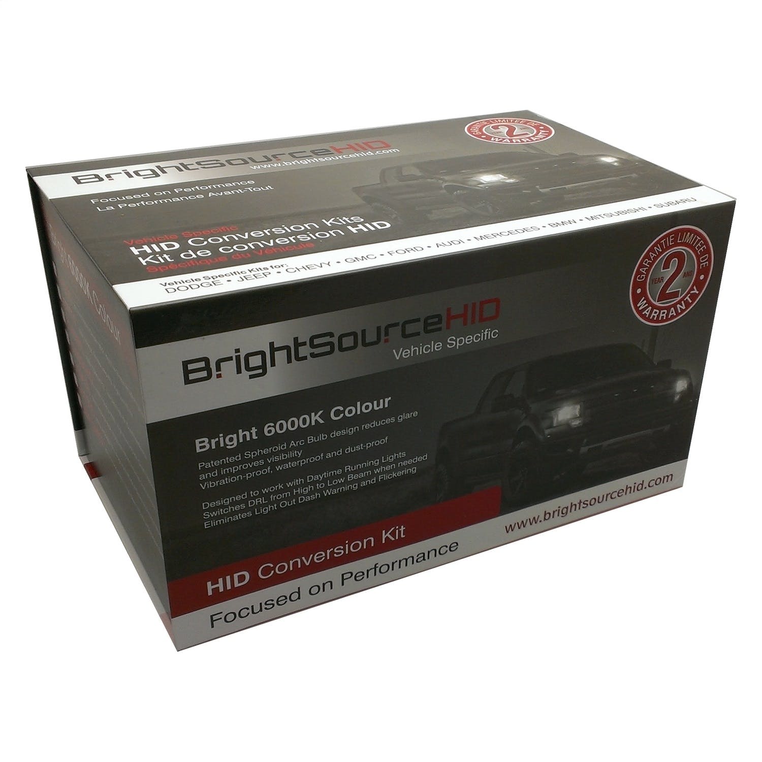 BrightSource 344134HA 2012-18 Dodge Ram 9005-High Beam Add-on kit for 344134L