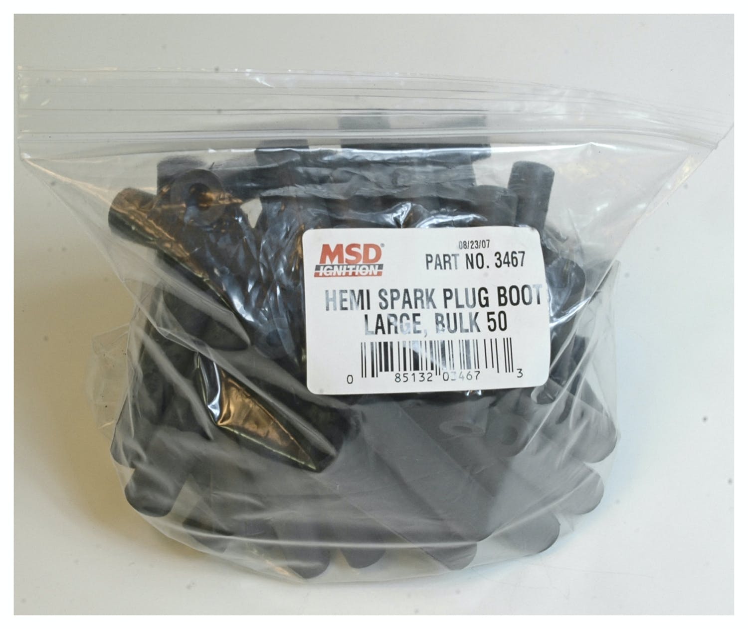 MSD Performance 3467 Hemi Spark Plug Boot, Large, Bulk 50