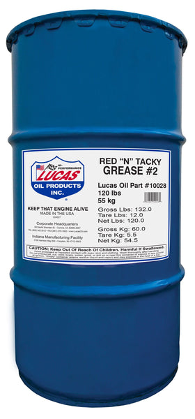 Lucas OIL Red N Tacky Grease NLGI#2 10028
