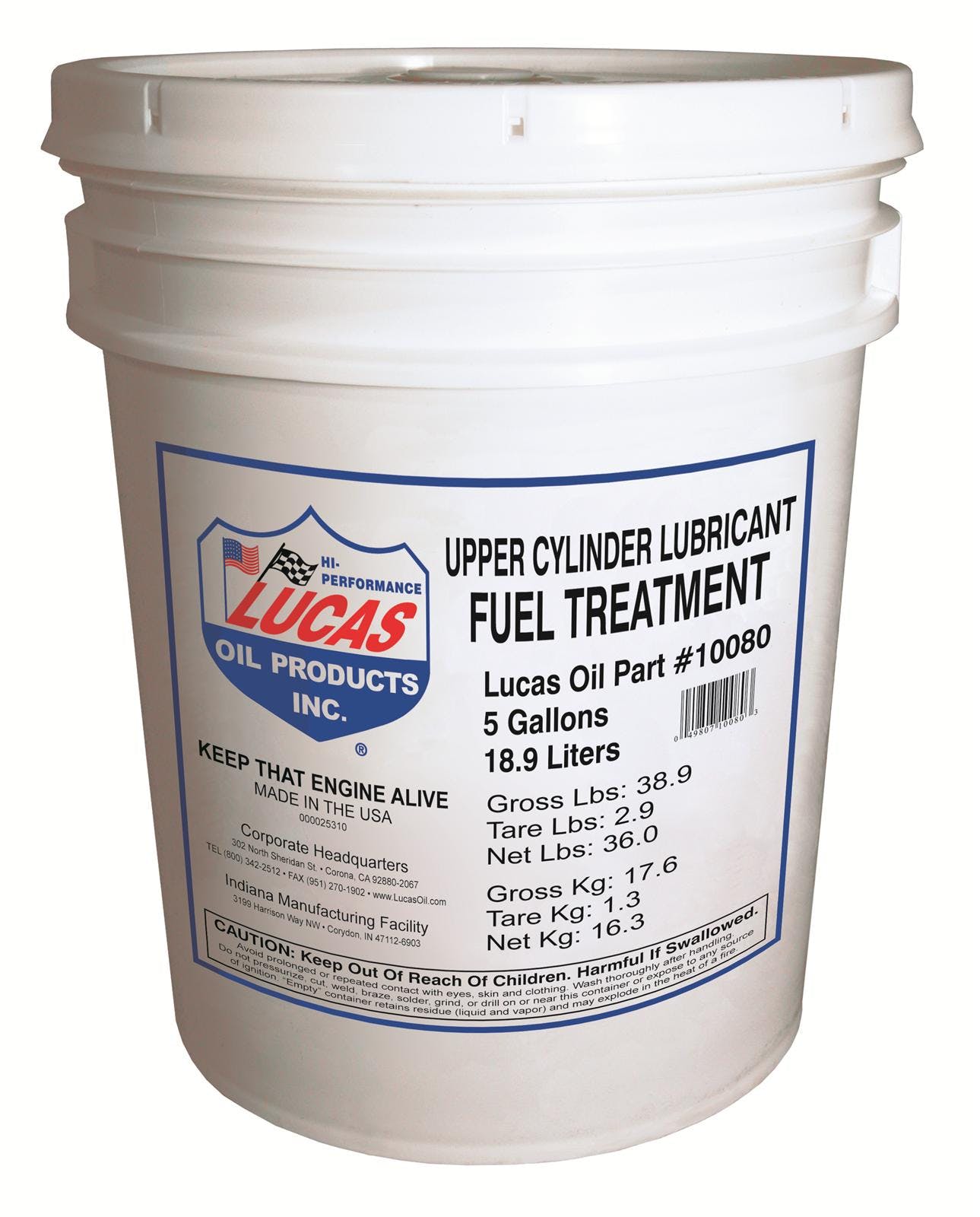 Lucas OIL Upper Cylinder Lube/Fuel Treatment 10080