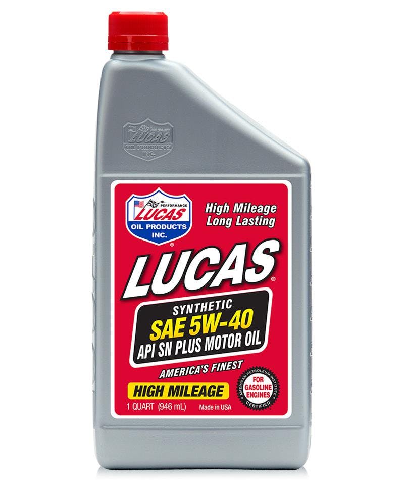 Lucas OIL Synthetic SAE 5W-40 Motor Oil 10191