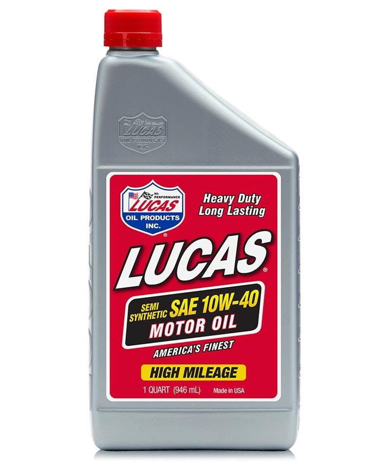 Lucas OIL Semi-Synthetic SAE 10W-40 Motor Oil 10218