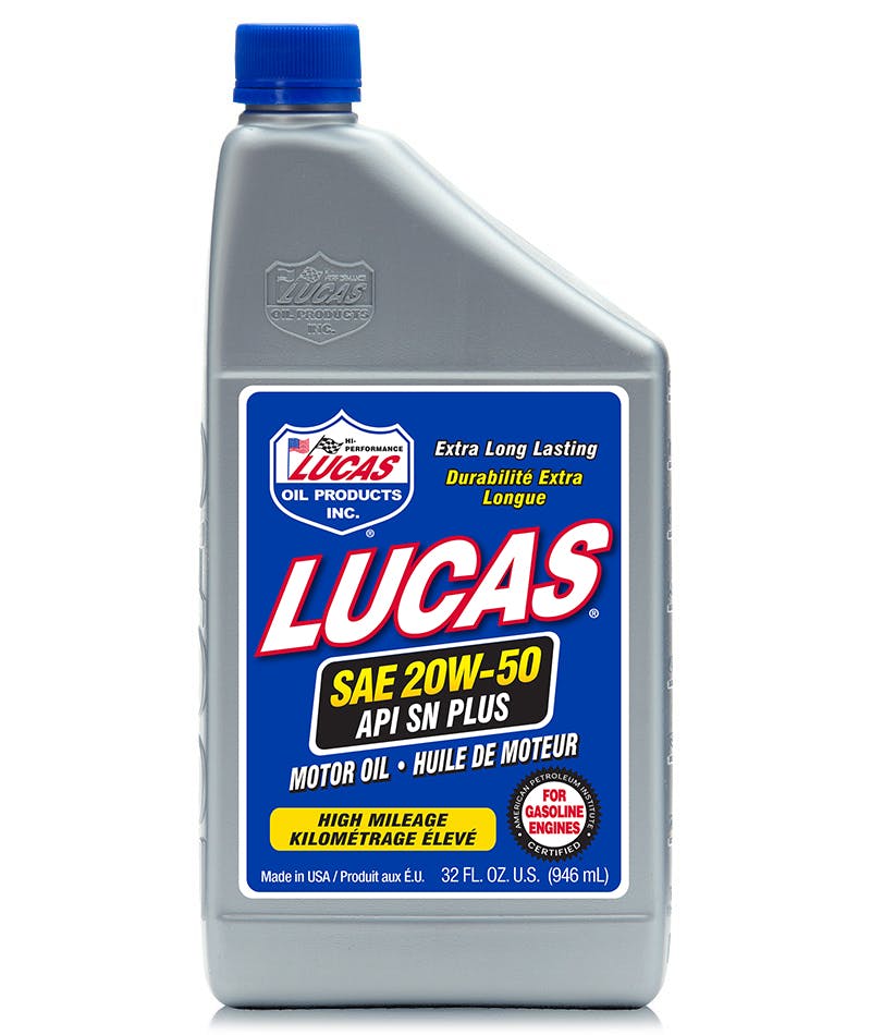 Lucas OIL SAE 20W-50 Plus Racing Oil (1 GA) 10260
