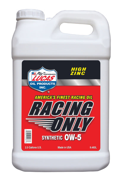 Lucas OIL Synthetic SAE 0W-05 Racing Oil 10285