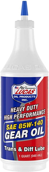 Lucas OIL SAE 85w-140 Plus Heavy Duty Gear Oil (1 GA) 10313