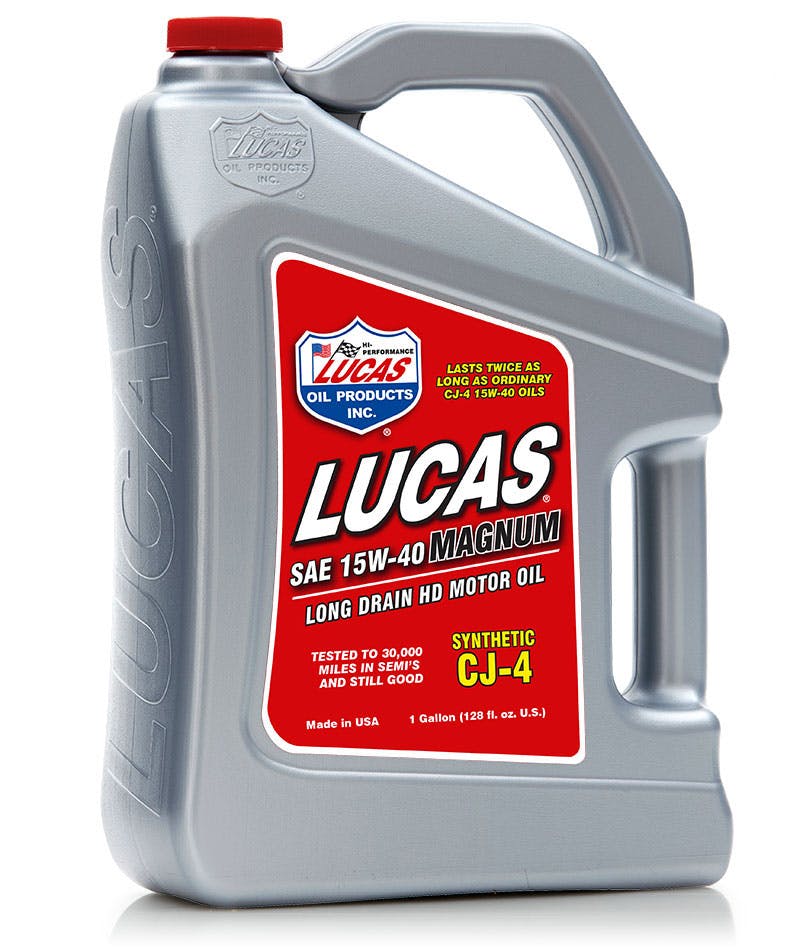 Lucas OIL Synthetic SAE 15W-40 CJ-4 Motor Oil (1 GA) 10329