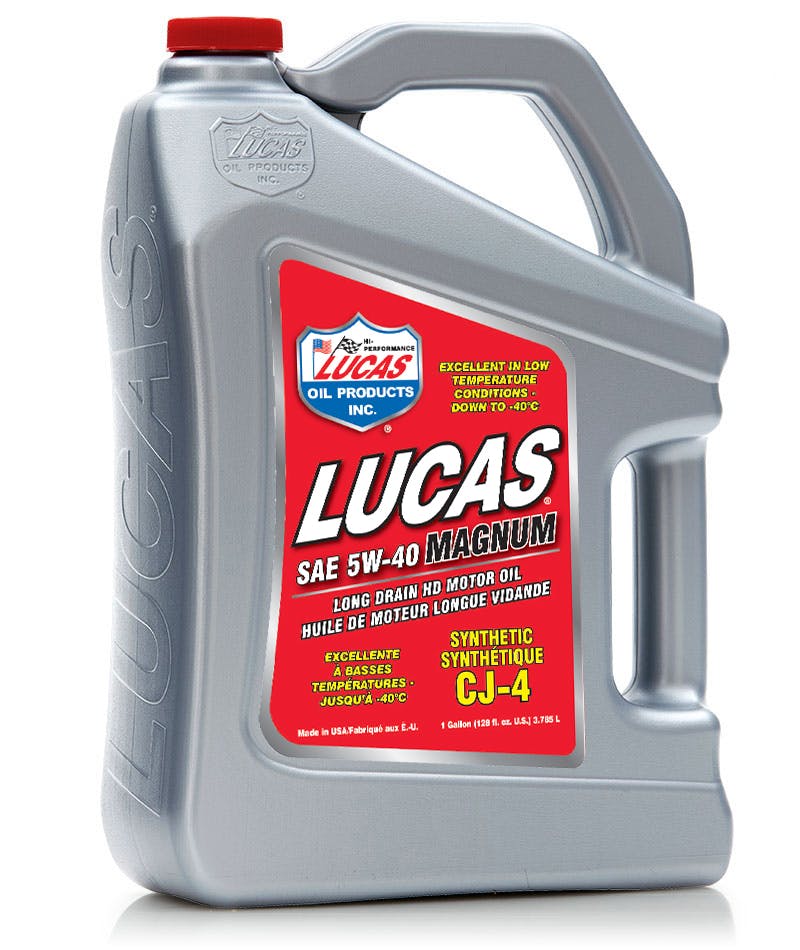 Lucas OIL Synthetic SAE 5W-40 CJ-4/SM Motor Oil (1 GA) 10440