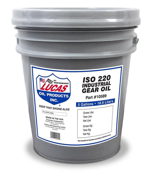 Lucas OIL ISO 220 Industrial Gear Oil 10589
