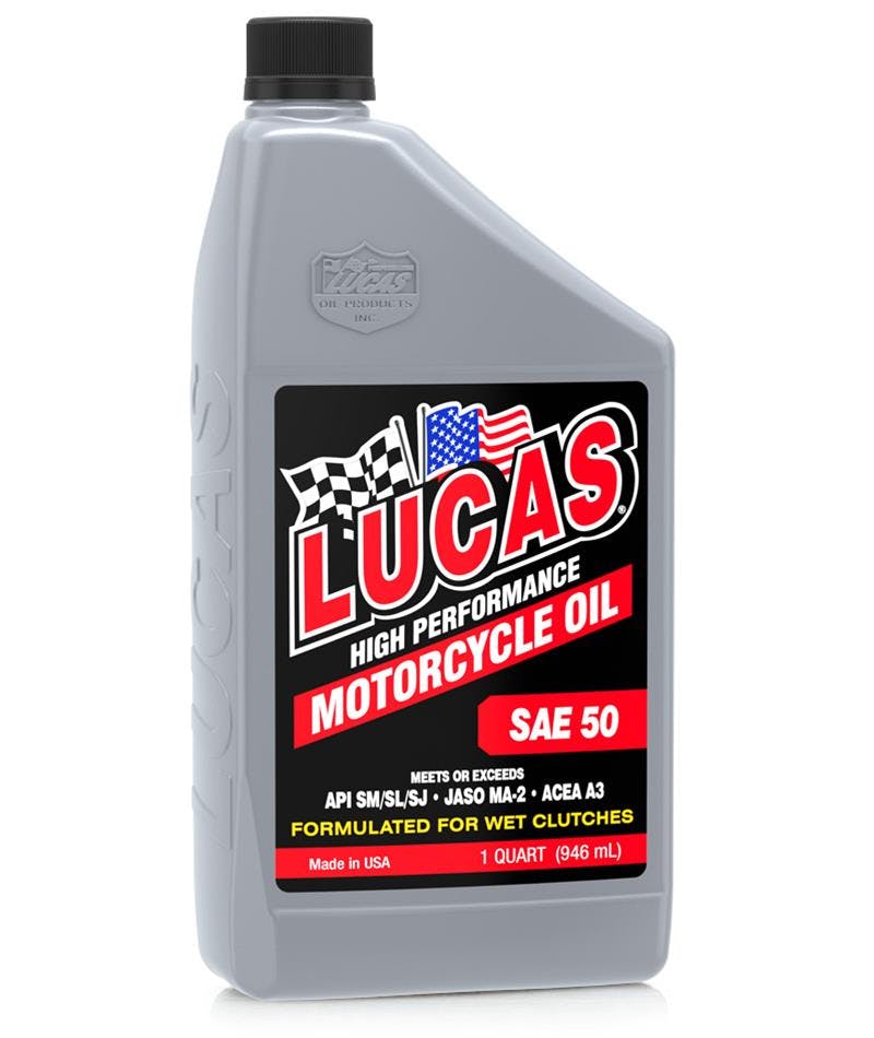 Lucas OIL 50 wt. Motorcycle Oil 10747