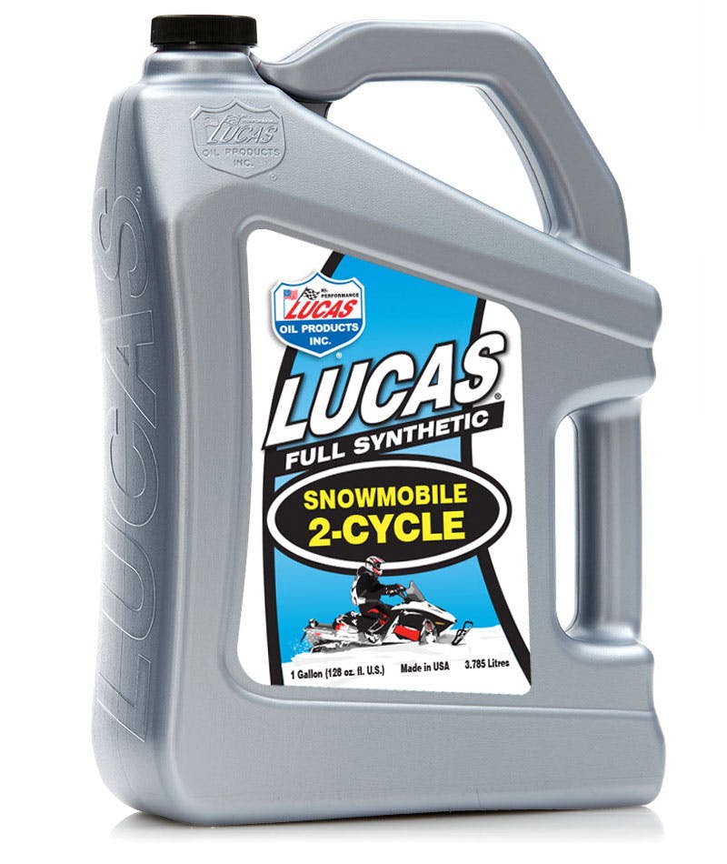 Lucas OIL Synthetic 2-Cycle Snowmobile Oil (1 GA) 20847