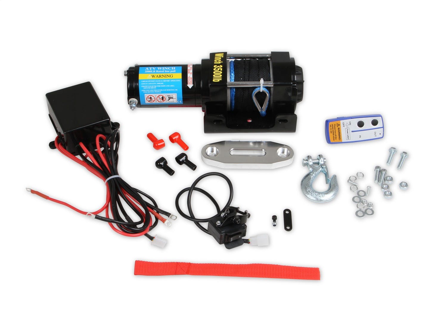 Anvil Off-Road 3510AOR 12V WINCH 3500 LBS - ROPE