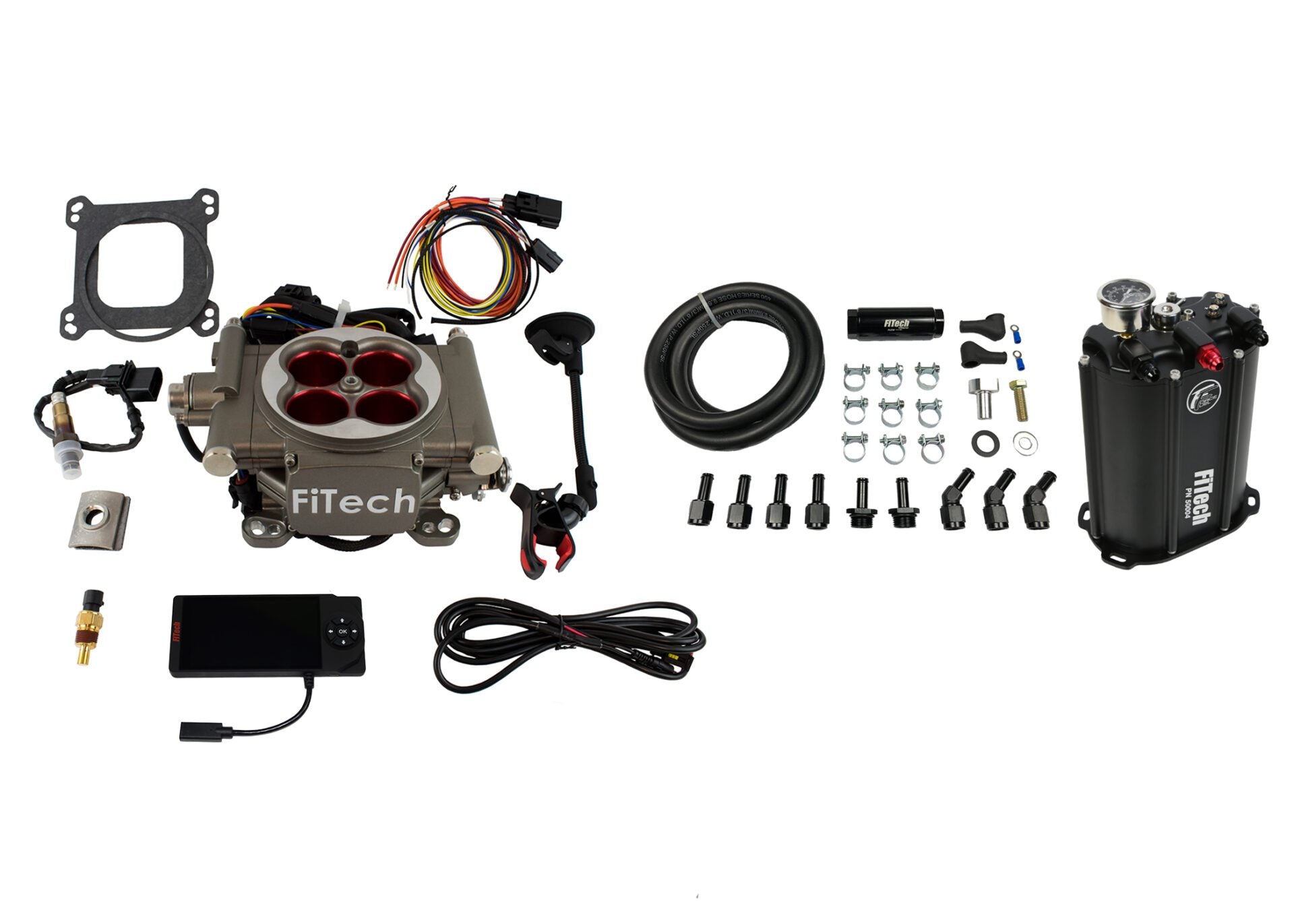 FiTech 35203 Go Street EFI System Master Kit w/ Force Fuel, Fuel Delivery System