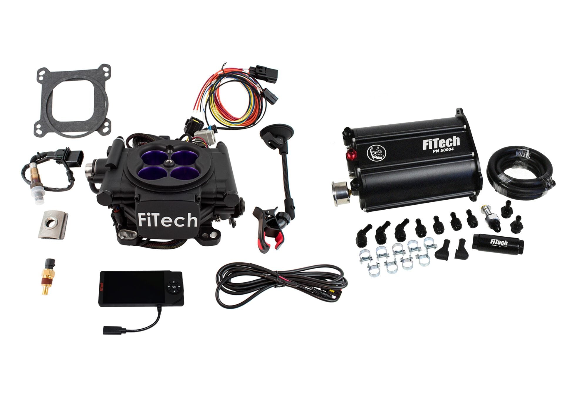 FiTech 35208 Mean Street EFI System Master Kit w/ Force Fuel, Fuel Delivery System