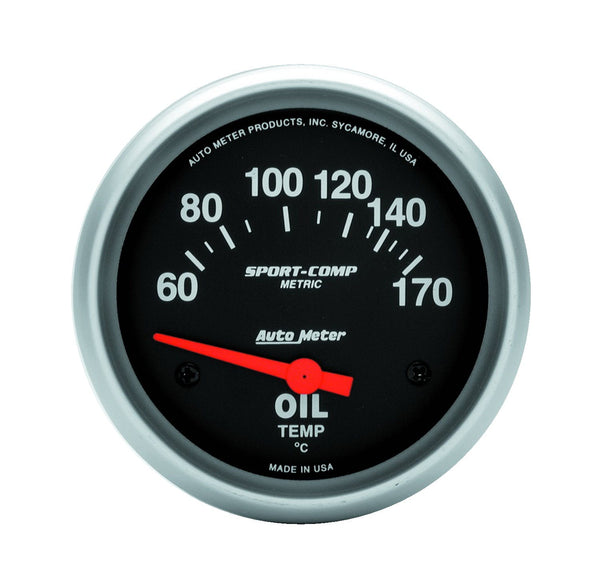 AutoMeter Products 3543-M Oil Temp 60-170 C