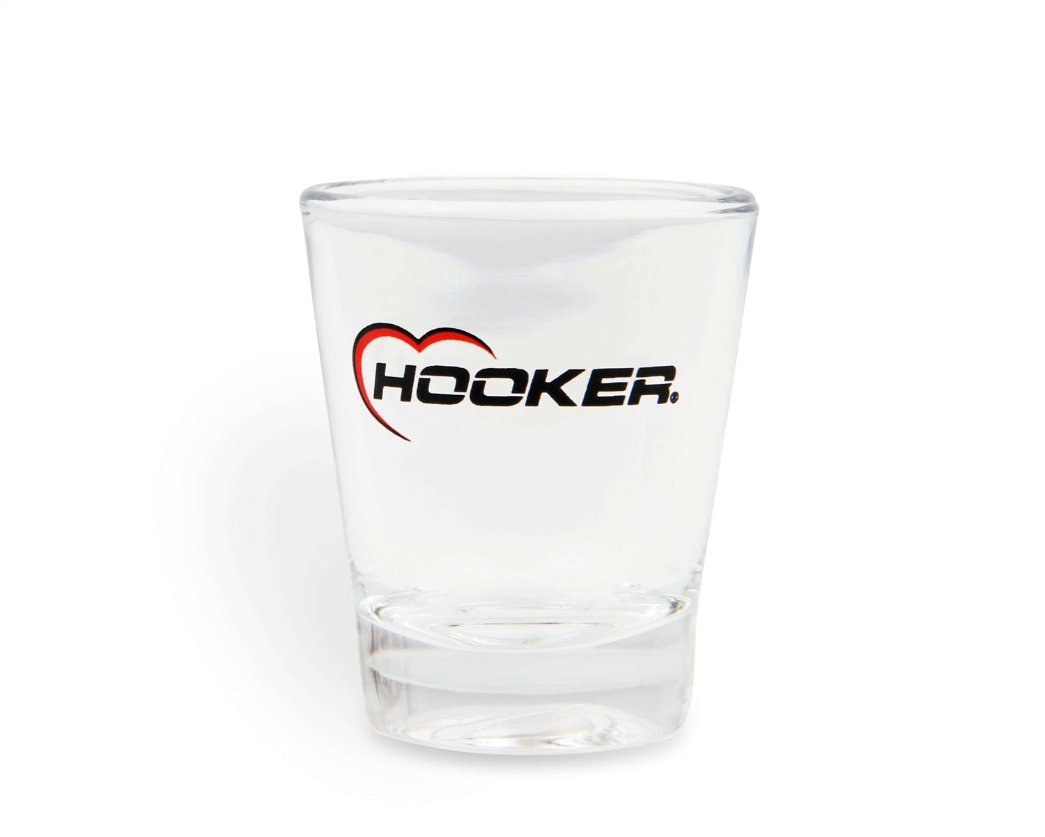 Holley 36-484 2 OZ SHOT GLASS W/ HOOKER LOGO