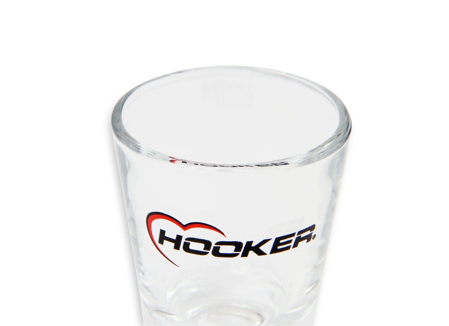 Holley 36-484 2 OZ SHOT GLASS W/ HOOKER LOGO