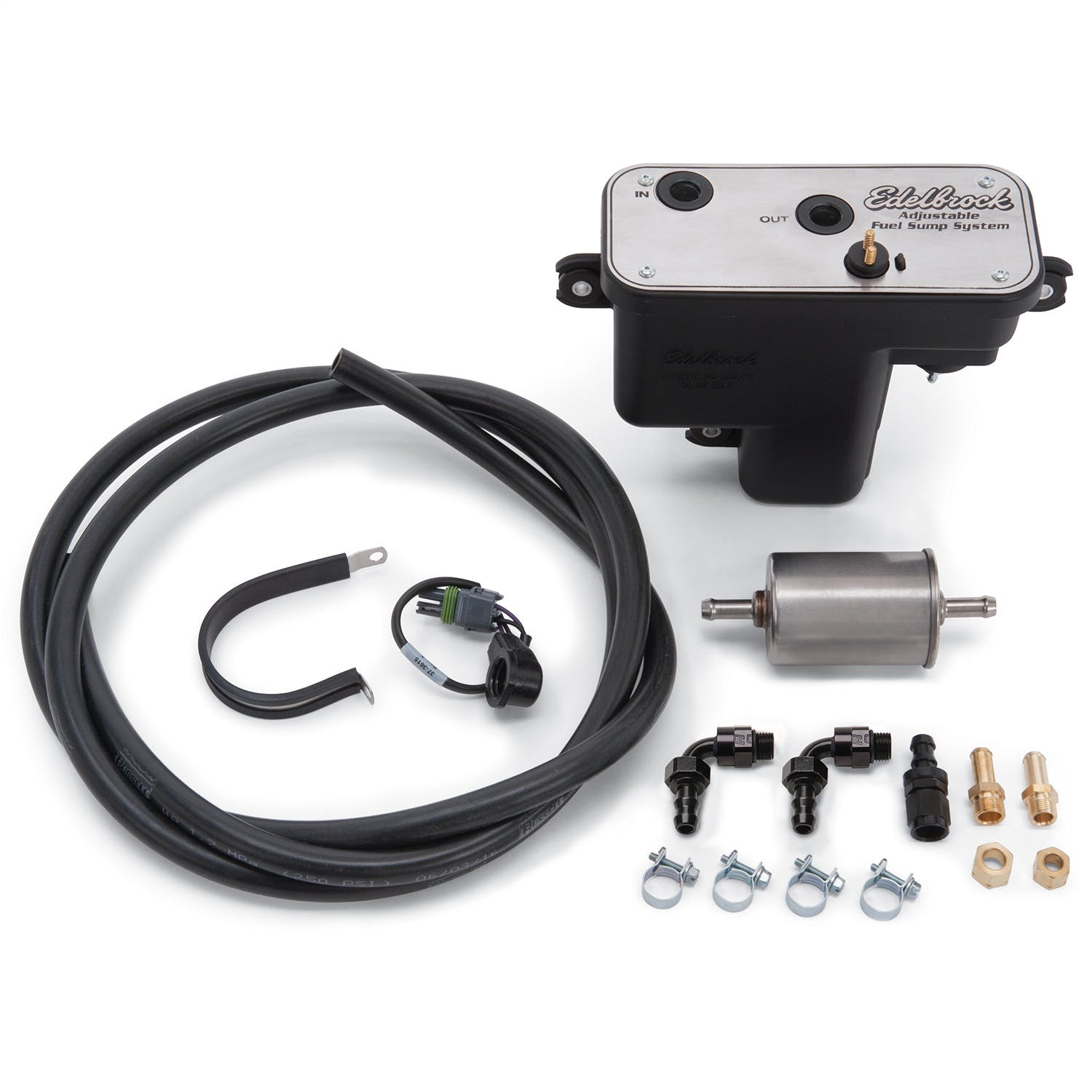 Edelbrock 36031 Adjustable Universal EFI Sump Fuel Kit - 67gph (35-90 psi)