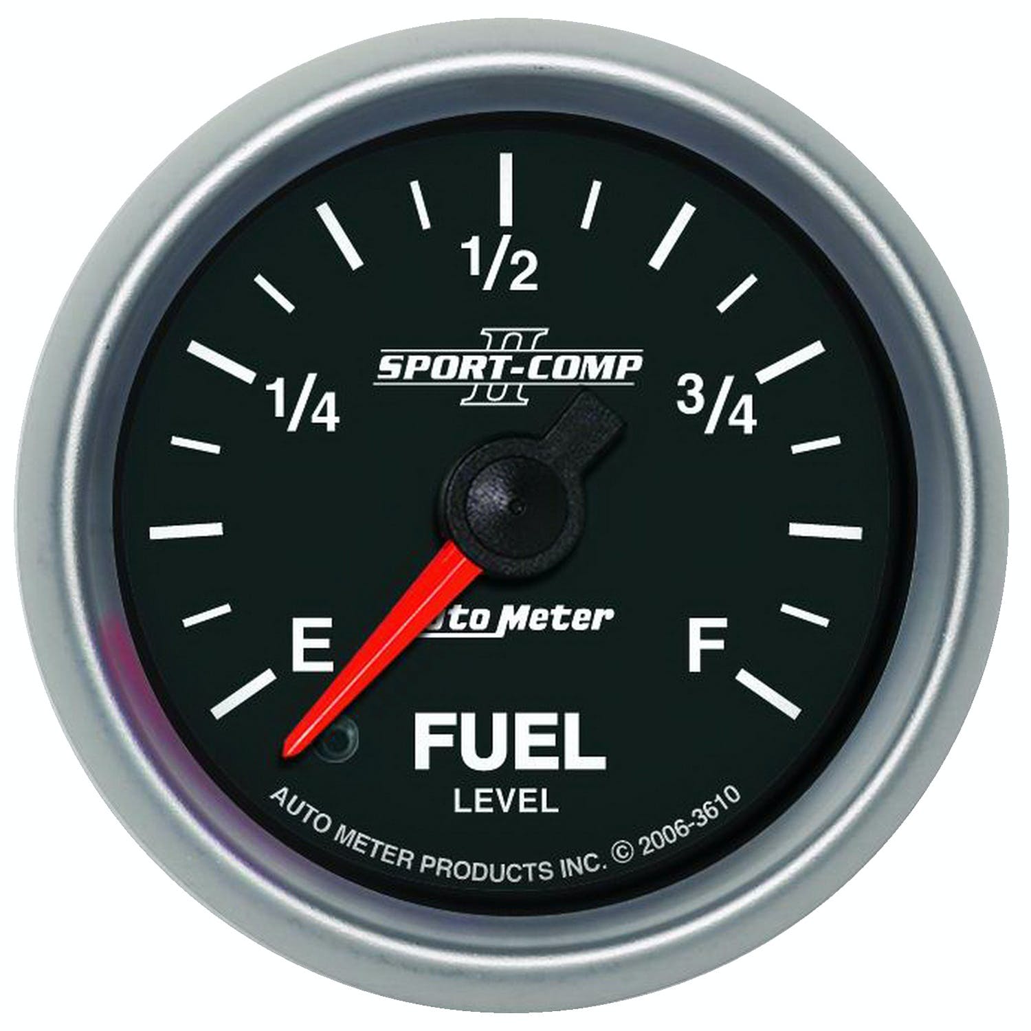 AutoMeter Products 3610 Sport Comp ll Fuel Level 2-1/16in - Universal Stepper