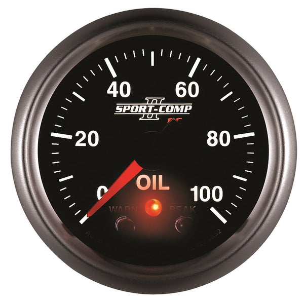 AutoMeter Products 3652 2-1/16in Oil Pressure, 0-100 PSI, FSE
