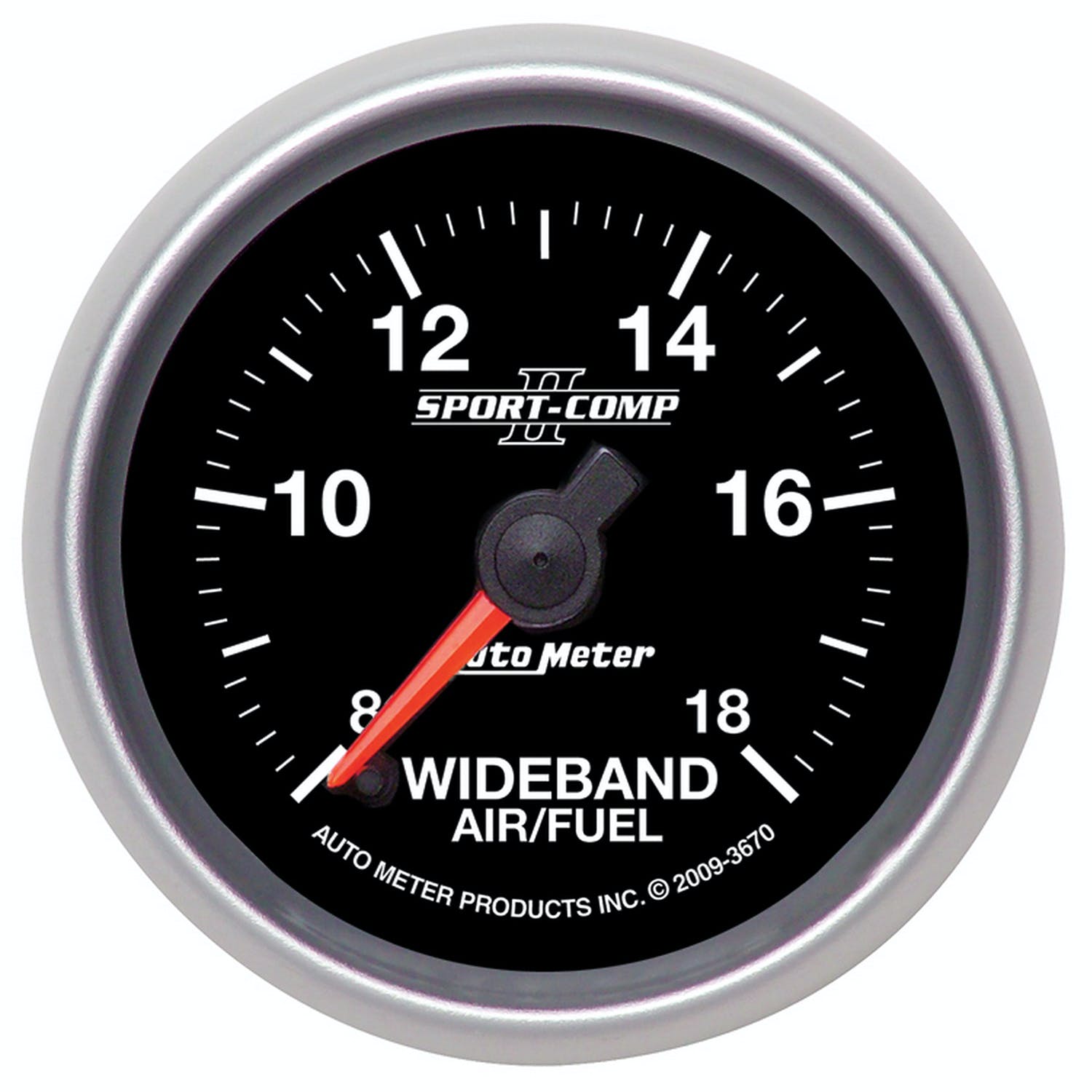 AutoMeter Products 3670 2-1/16 Analog Wideband 8-18, Sport Comp II
