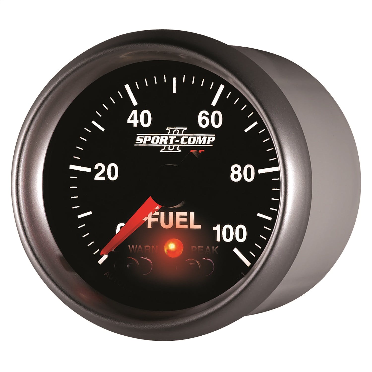 AutoMeter Products 3671 Gauge; Fuel Press; 2 1/16in.; 100psi; Digital Stepper Motor w/Peak/Warn; Sport-C