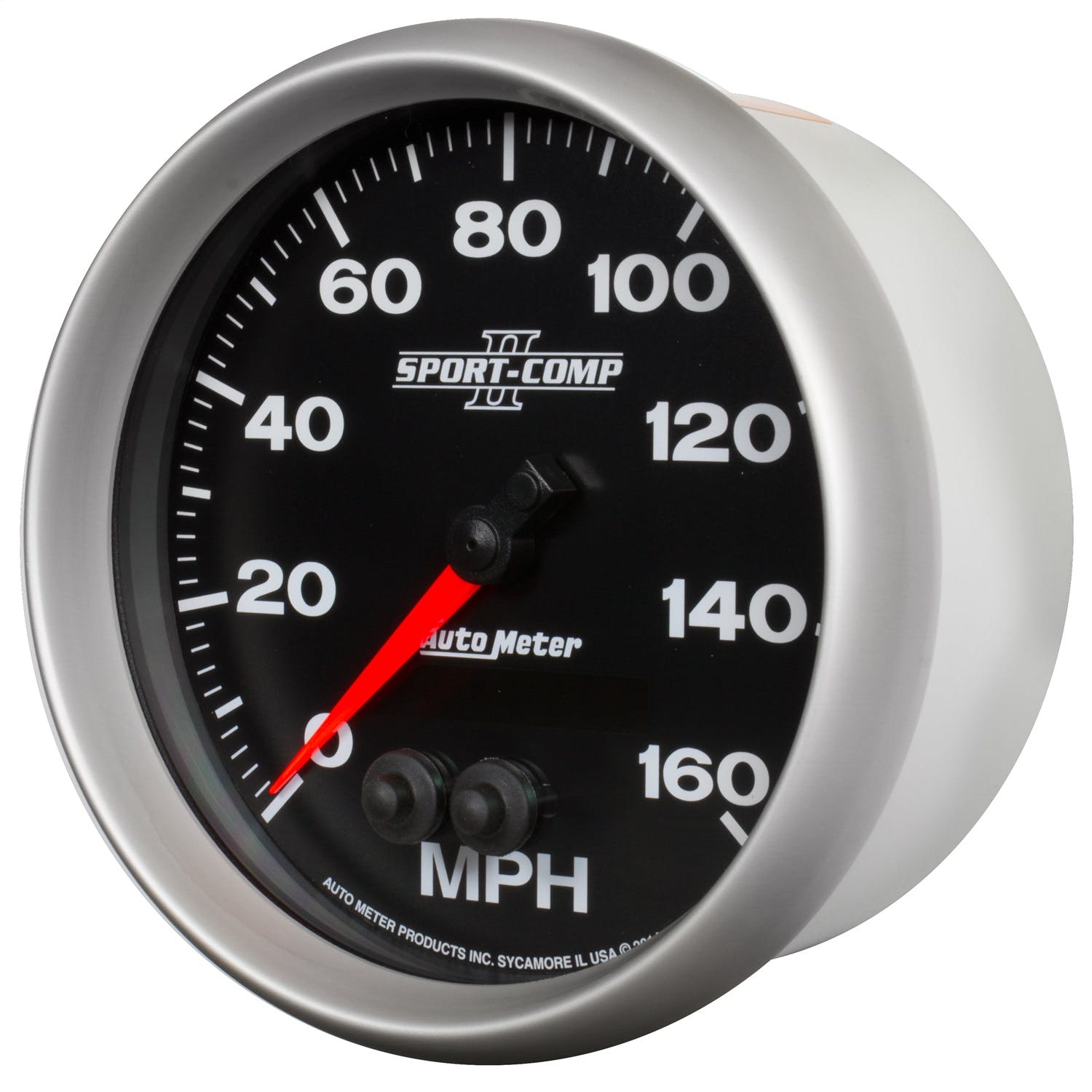 AutoMeter Products 3681 Gauge; Speedometer; 5in.; 160mph; GPS; Sport-Comp II