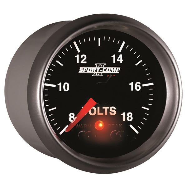 AutoMeter Products 3683 2-1/16in Voltmeter, 8-18V FSE, SC II