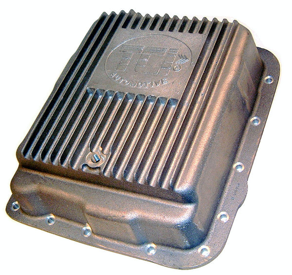 TCI Automotive 378000 GM 4L60/65E Cast Aluminum Deep Pan (2 Extra Quarts)