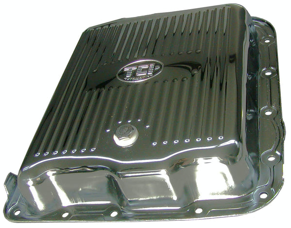 TCI Automotive 378011 GM 700R4/4L60/65E Chrome-Plated Pan (Stock Depth)
