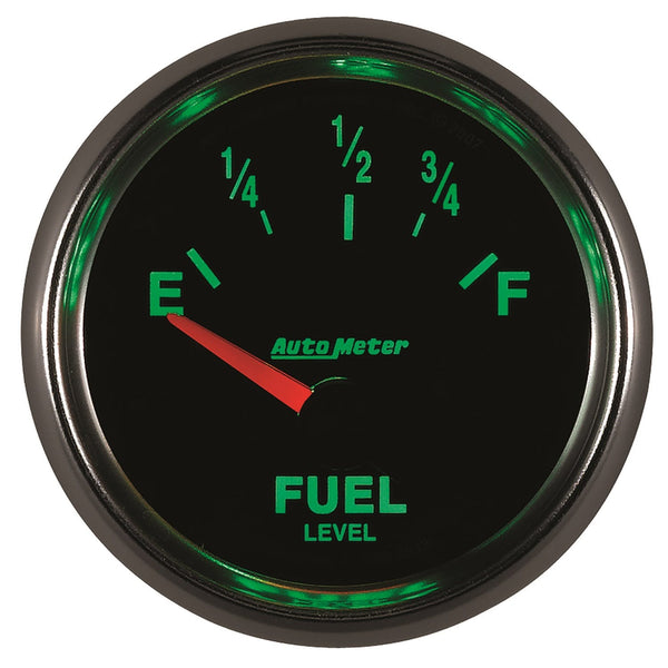 AutoMeter Products 3813 2-1/16in Fuel Level 0 E/ 90 F