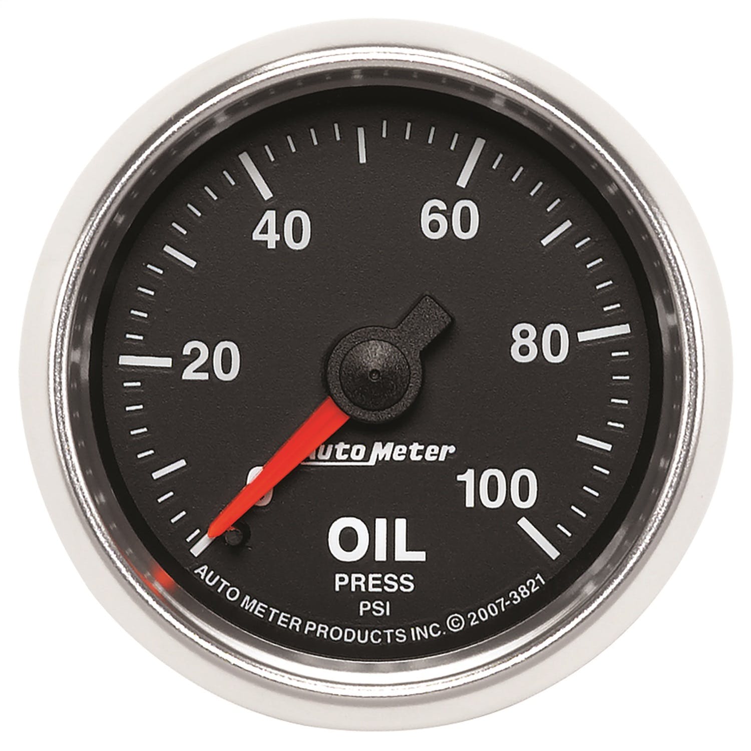 AutoMeter Products 3821 2-1/16in Oil Pressure 0-100 PSI Mechanical GS