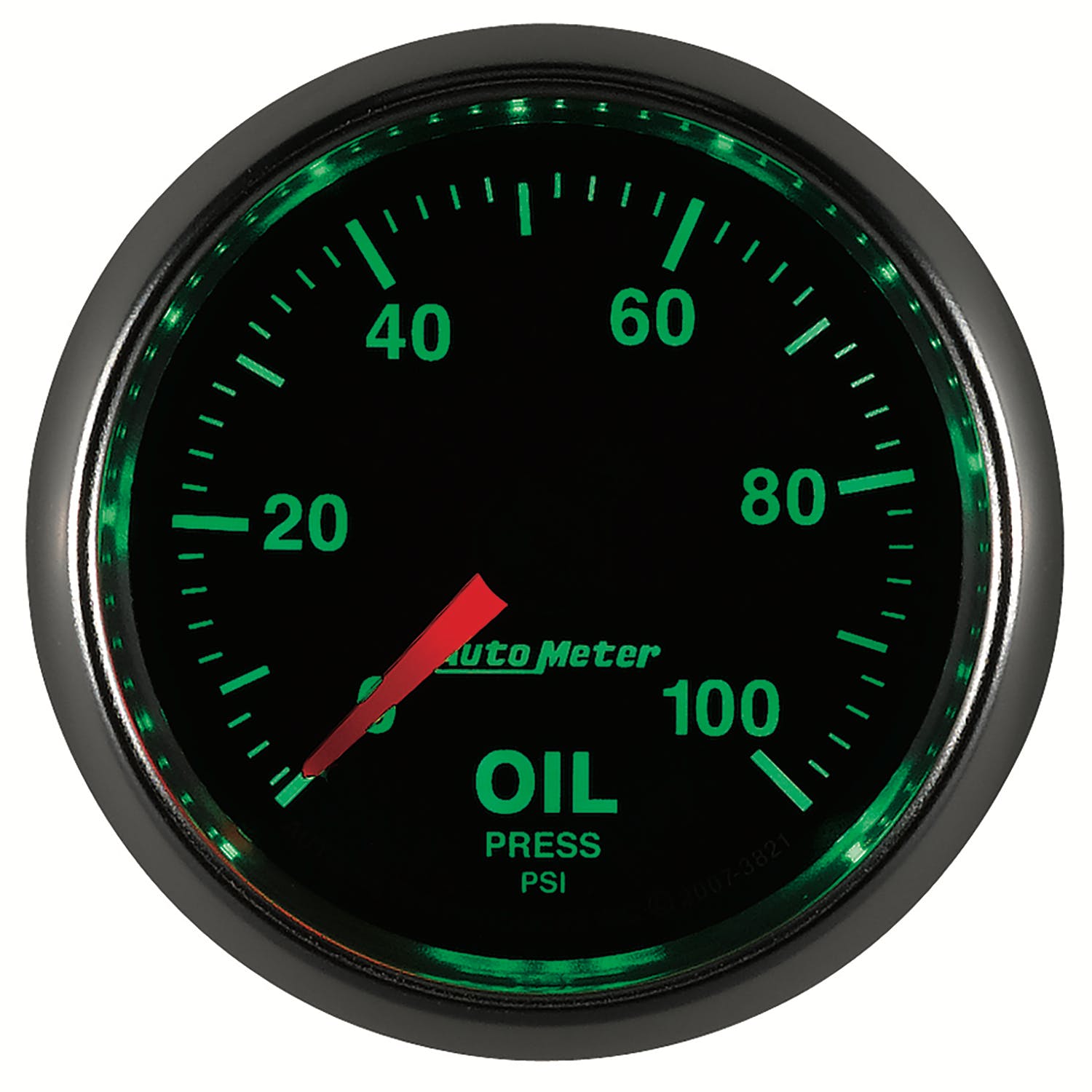 AutoMeter Products 3821 2-1/16in Oil Pressure 0-100 PSI Mechanical GS