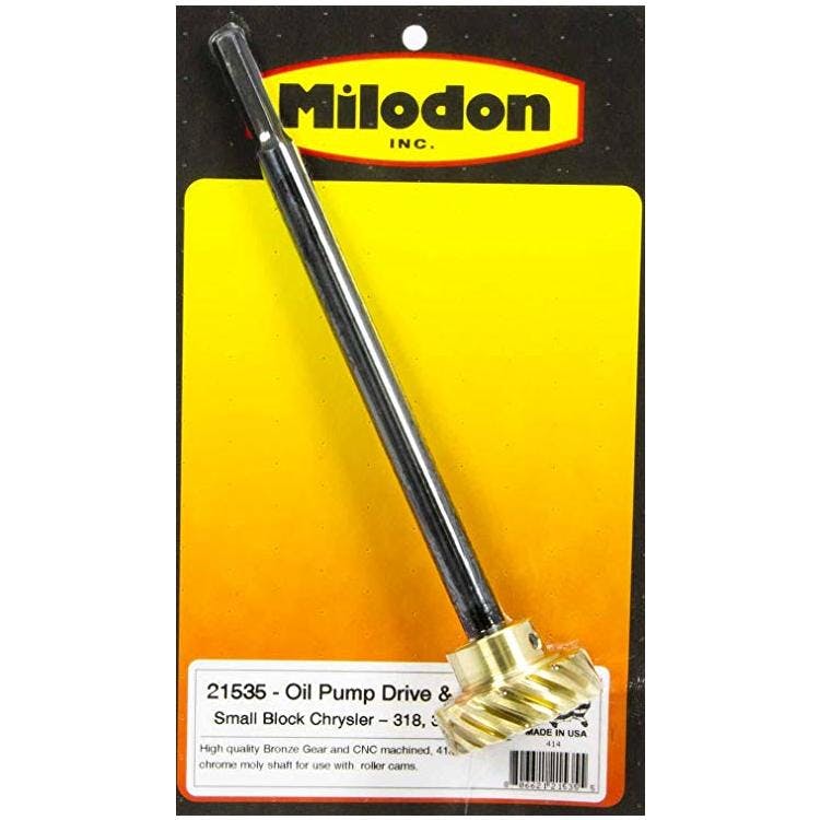 Milodon SB Chry Bronze Gear & Shaft 21535